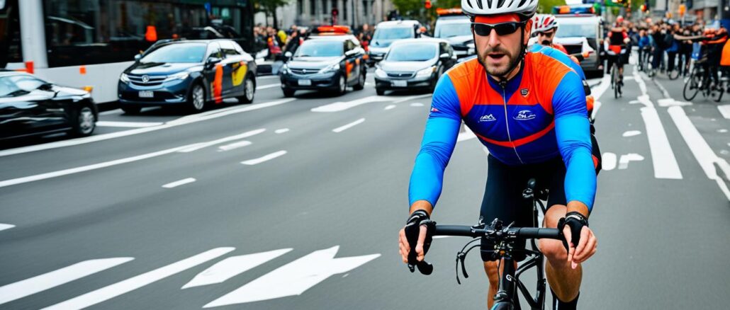 Darum solltest du mit dem Fahrrad in der Mitte der Spur fahren