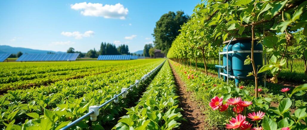 Nachhaltige Bewässerung Landwirtschaft